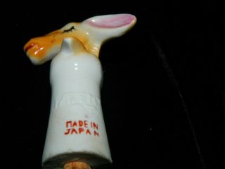 Vintage Nodder Donkey ' s Mules SALT and PEPPER Handpainted Japan 7