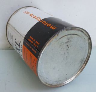 1950 ' s HARLEY DAVIDSON MOTORCYCLE OIL CAN SIGN PANHEAD SHOVELHEAD PRE LUXE FLH 5