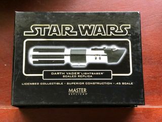 Master Replicas.  45 Scale Star Wars Darth Vader Lightsaber