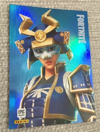 2019 Fortnite By Panini Holo Foil 270 Hime Legendary Outfit Trading Card