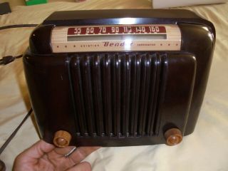 Antique Vintage Radio Bendix Art Deco Bakelite Catalin Knobs ? Great Look