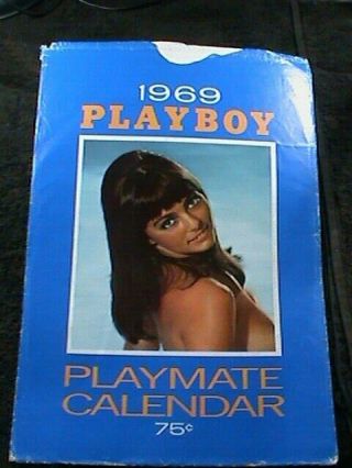 Playboy 1969 Calendar,  All Pages In With Envelope