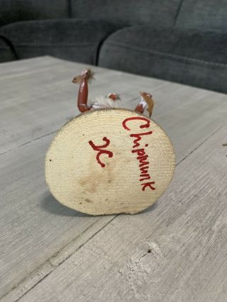 Chipmunk Kachina Doll - 6” - Native American 3