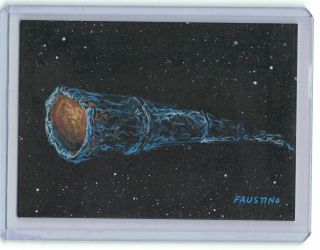 Star Trek Tos 50th Anniversary Sketch Card Doomsday Machine By Faustino