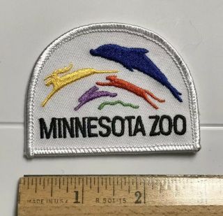 Minnesota Zoo Park Mn Souvenir Embroidered Patch Badge