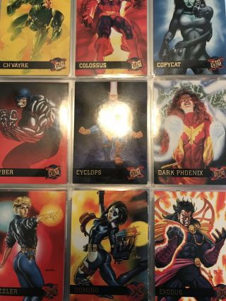 Fleer Ultra X - Men 1995 Complete 150 Card Set 2