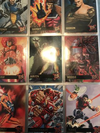 Fleer Ultra X - Men 1995 Complete 150 Card Set 3