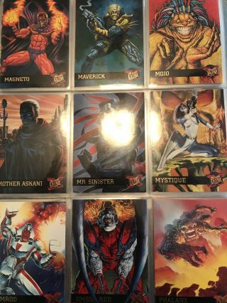 Fleer Ultra X - Men 1995 Complete 150 Card Set 4
