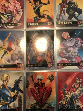 Fleer Ultra X - Men 1995 Complete 150 Card Set 5