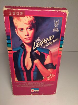 The Legend Of Billie Jean Vhs Christian Slater 80s And