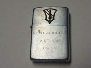 1968 Vietnam War Zippo Lighter 101th Airborne 2