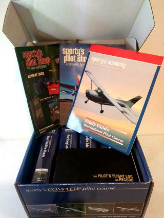 Sportys Complete Vhs Private Pilot Course Flying Training Program Flight Books