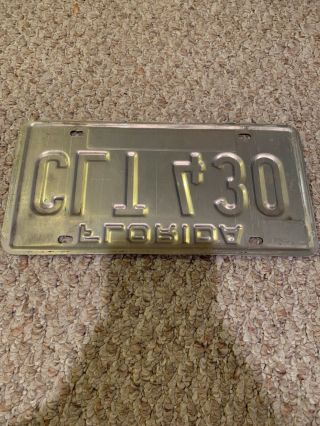 1979 FLORIDA STATE LICENSE PLATE RARE TAG CLT - 430 Vintage Collector 2