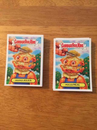 2007 Garbage Pail Kids All Series 6 Complete 80 Card Set Rare Ans 6