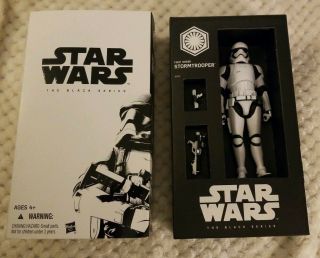 Sdcc 2015 Hasbro Star Wars The Black Series 6 " Inch First Order Stormtrooper