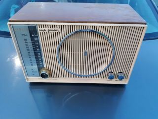 Vintage Zenith Radio High Fidelity Model C845l Wood Retro Am Fm Ham S46351 Parts
