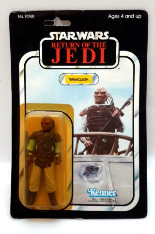 Weequay 1983 Star Wars Roj Kenner Action Figure - Carded (m - 7288)