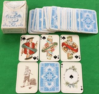 Antique Dondorf 174 Baronesse Patience Karten Playing Cards Kartenspielen