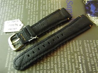 Hugo Boss 2061 21mm Black Watch Leather Strap