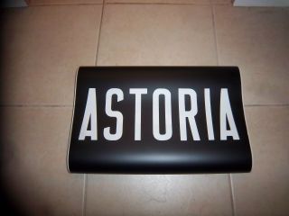 19 " X14 " R27 Bmt Front Destination Nyc Subway Sign Ny Roll Sign Astoria Queens Ny