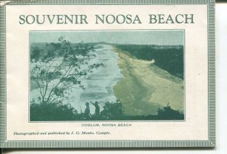 (b 4) - Older View Booklet - Australia - Qld - Noosa Beach (booklet)