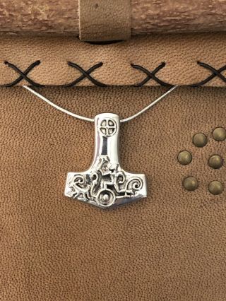 Sterling Silver Petroglyph Thor 