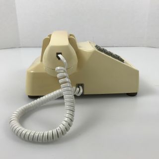Vintage Telephone ITT Push Button Touch - Tone Desk Phone - 2.  C4 3