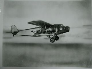 Vintage 8x10 B&w Photo Of 1929 Boeing Model 80a
