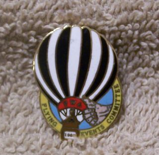1988 Fwa Flying Events Committee Balloon Pin