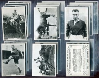 Tobacco Card Set,  Ardath,  Photocards,  Photographs,  Group D,  Irish Celebrities,  1937