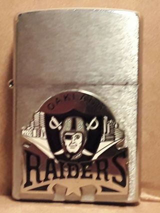 Oakland Raiders Collectible Zippo Lighter
