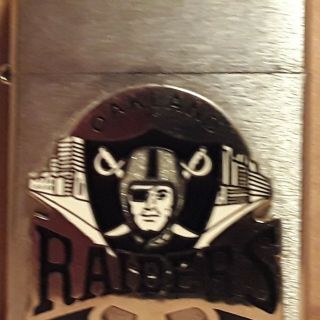 Oakland Raiders Collectible Zippo Lighter 2