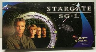 Stargate Sg1 Board Game In Sweet Sg - 1 Fleet Games Inc.  Complete 2003