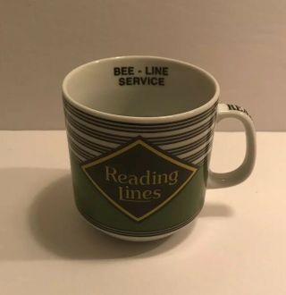 Wonderful American Rails Reading Lines Bee - Line Service Coffee Mug