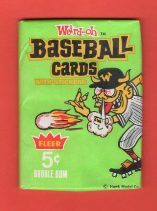 1966 Fleer Baseball Weird - Oh Pack