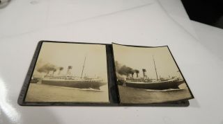 Photo Stereoview Card Of Apr 25 1930 Rms Majestic