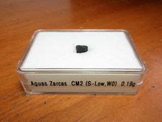 Aguas Zarcas CM2 0.  19g Costa Rica Fall of Carbonaceous Chondrite 3
