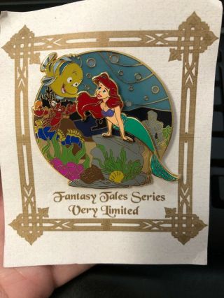 Ariel The Little Mermaid Fantasy Tales Beloved Disney Fantasy Pin Le 75 Series 1