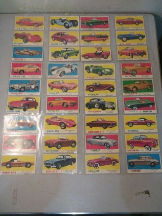 1961 Topps Sports Cars Card Set 61/61