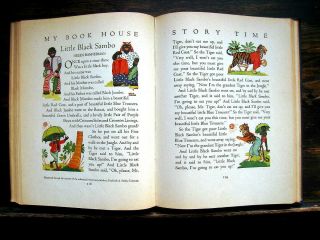 My Book House 12 Vol Set,  Parents Guide 1937 1st Edition Little Black Sambo