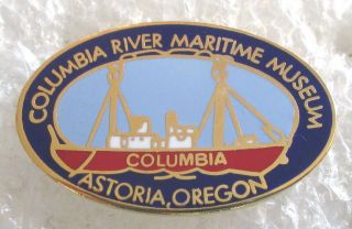 Columbia River Maritime Museum Tourist Souvenir Collector Pin - Astoria,  Oregon