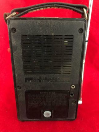 Vintage General Electric GE Solid State Transistor AM/FM Portable Radio P1843B 3