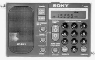 Sony ICF - SW1E AM/FM/SW Frequency Synthesized Receiver 2