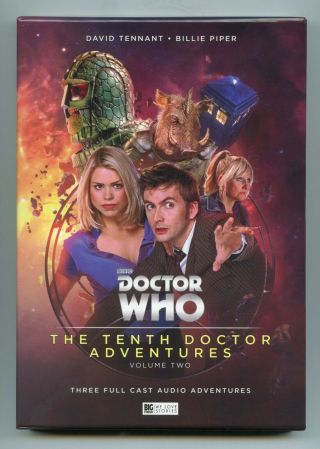 Big Finish Doctor Who Tenth Doctor Adventures Vol 2 Ltd Ed 5 - Cd Slipcase Hc Bk