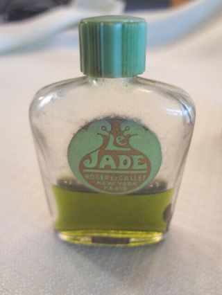 Fabulous Vintage 20 ' s Le Jade In Deco Box - Roger et Gallet 3