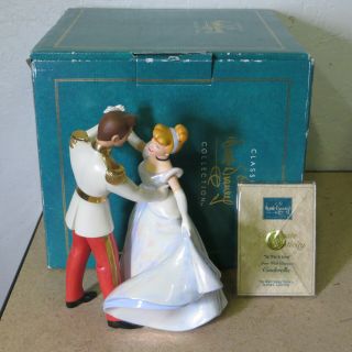 Disney Wdcc Cinderella " So This Is Love " Cinderella And Prince Charming 10 " Box