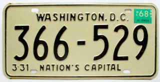 Vintage Nos Washington Dc 1968 " Nation 