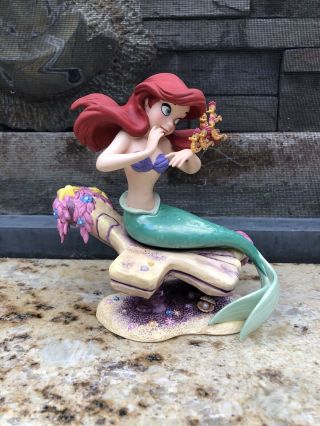 Wdcc " Seahorse Surprise " Ariel From The Little Mermaid Figurine