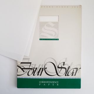 Southworth Four Star Correspondence Paper 100 Sheets Off White 8.  5 X 11