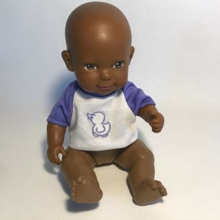 Vintage Mattel 1992 Baby Girl Black African American Doll 9 " China 90010 Toy B